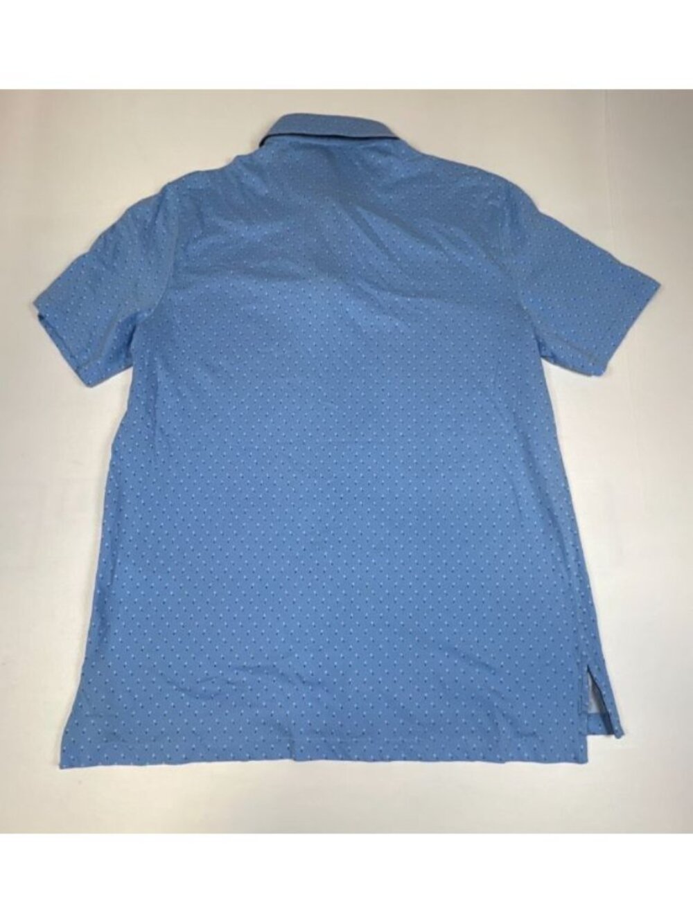 Polo Ralph Lauren Men’s Size M Blue Patterned Short Sleeve Polo - Picture 2 of 7